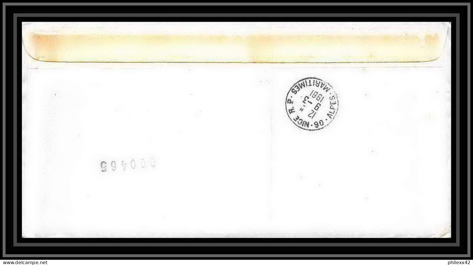 1207 Paquebot Marion Dufresne Md25 Fibex 6/3/1981 TAAF Antarctic Terres Australes Lettre (cover) Signé Signed - Storia Postale