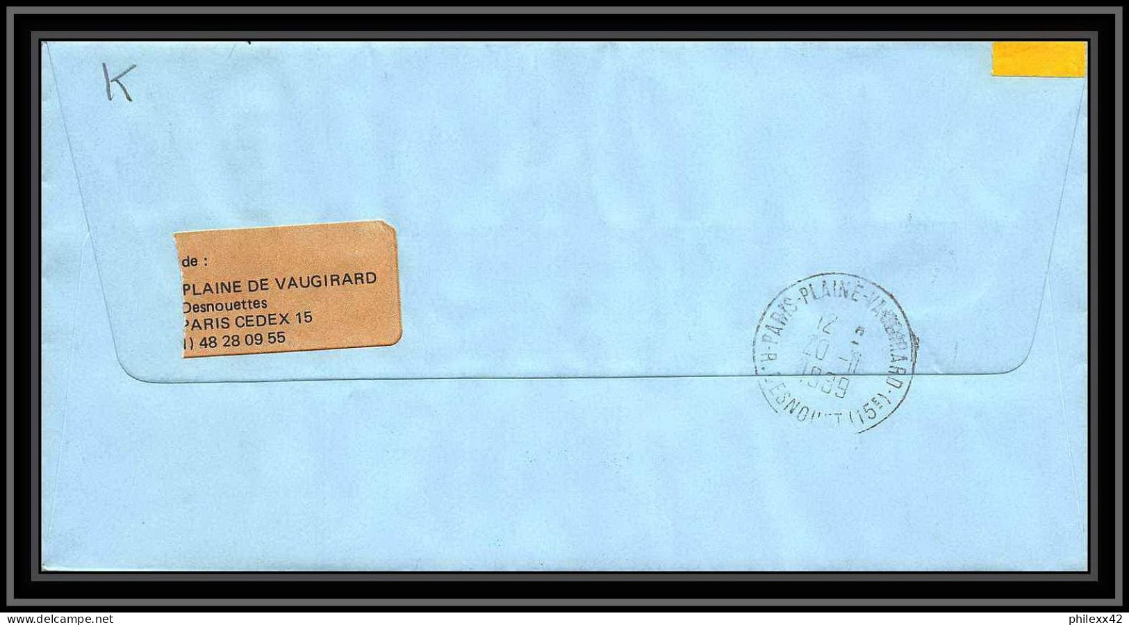 1163 Lot De 4 Lettres Avec Cad Différents Taaf Terres Australes Antarctic Covers N°104 -1989 Recommandé - Briefe U. Dokumente