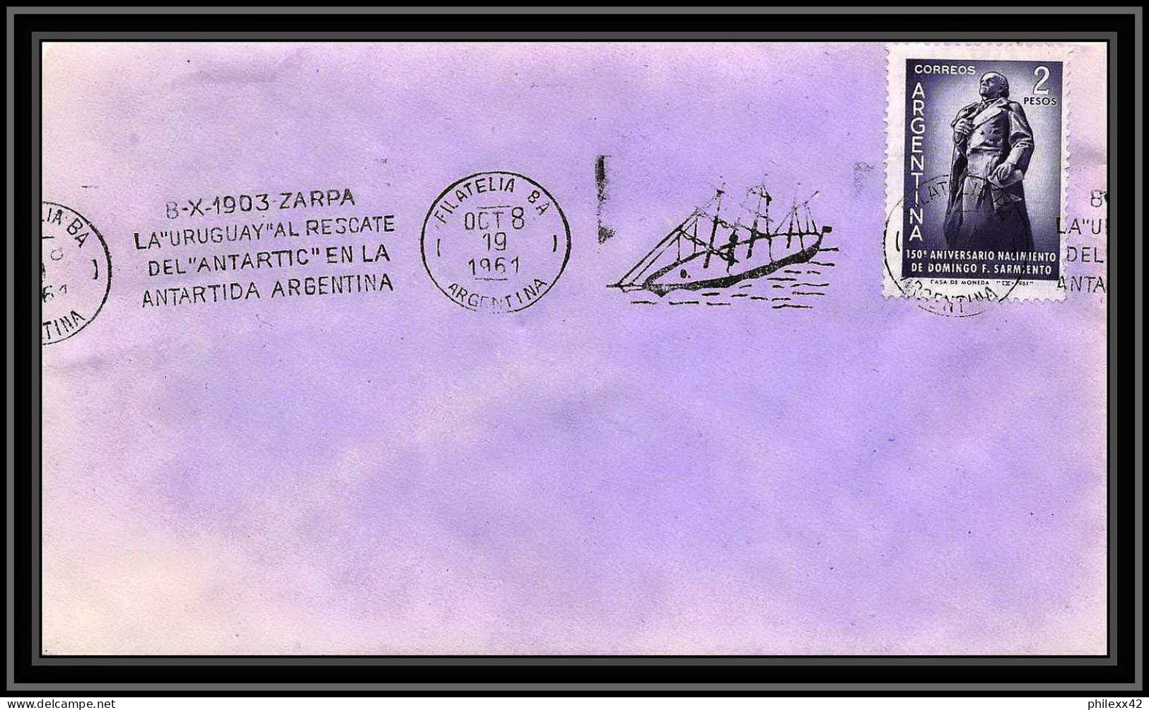 1088 Antarctic Polar Antarctica Argentine (Argentina) 19/10/1961  - Bases Antarctiques