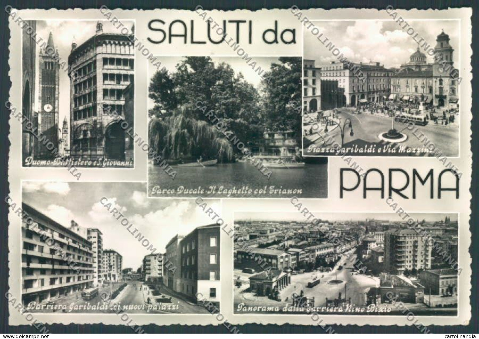 Parma Città Saluti Da Foto FG Cartolina ZF4658 - Parma