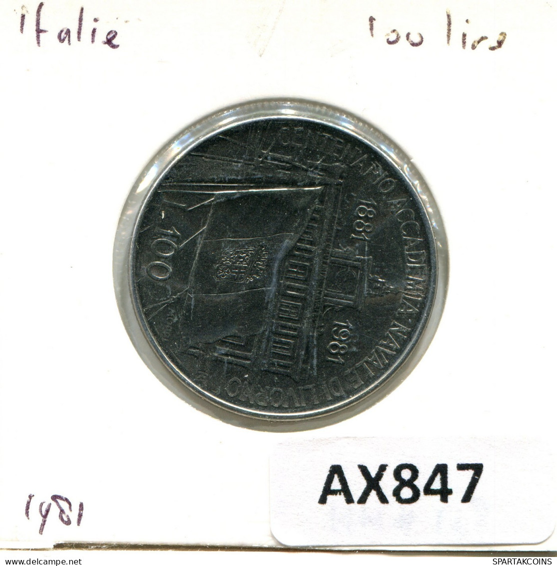 100 LIRE 1981 ITALY Coin #AX847.U.A - 100 Lire