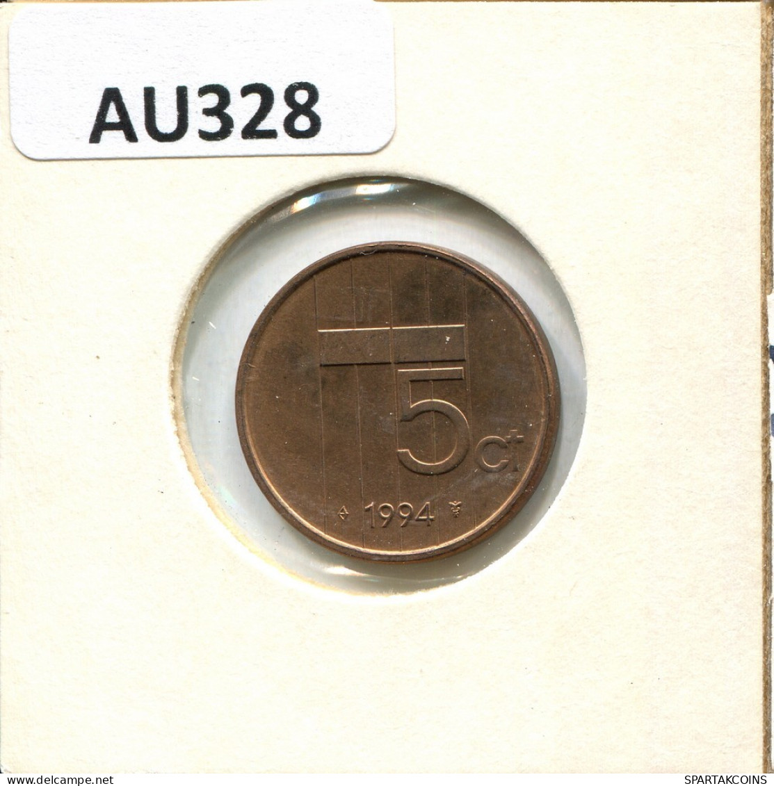 5 CENTS 1994 NETHERLANDS Coin #AU328.U.A - 1980-2001 : Beatrix