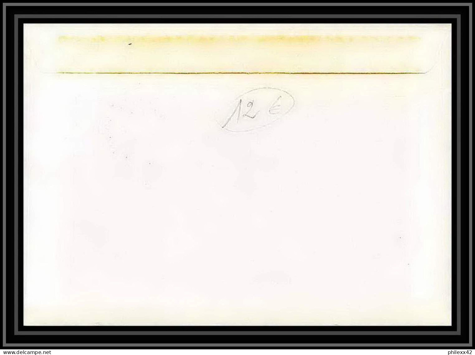 1758 Op 92/1 Signé Signed Protat 16/12/1991 Marion Dufresne TAAF Antarctic Terres Australes Lettre (cover) - Antarctic Expeditions