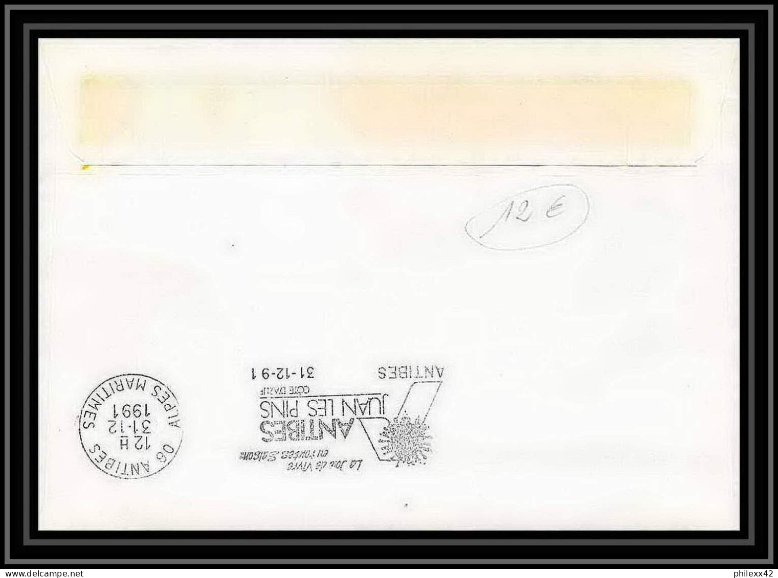 1744 Navire De Peche Austral 10/12/1991 TAAF Antarctic Terres Australes Lettre (cover) - Briefe U. Dokumente