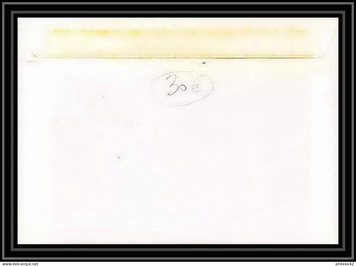 1742 Md 70 Hedre Djibouti Signé Signed Loudes 29/9/1991 Obl Paquebot TAAF Antarctic Terres Australes Lettre (cover) - Spedizioni Antartiche