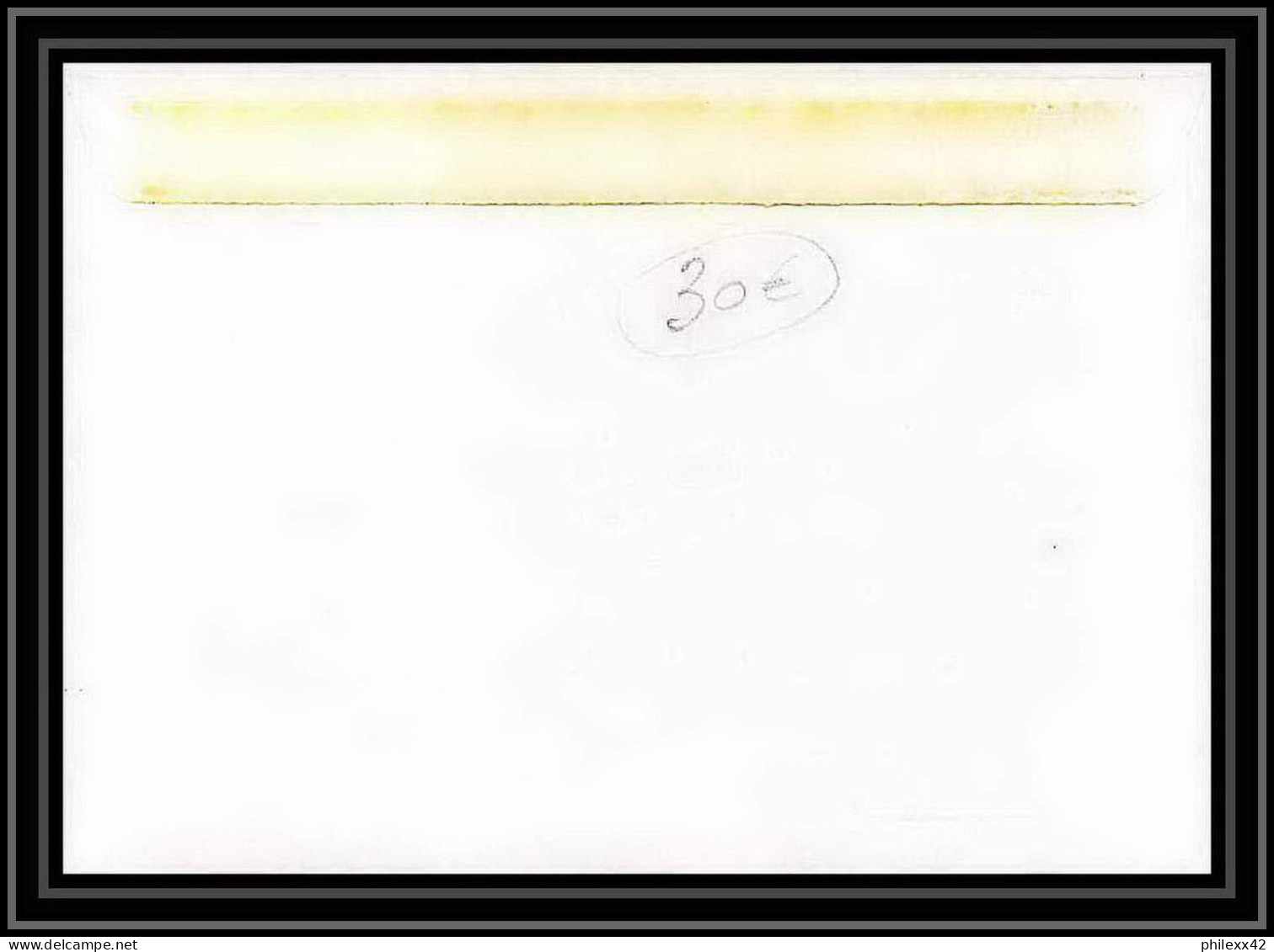 1734 Md 65 Seymana 19/9/1990 Signé Signed Warnery TAAF Antarctic Terres Australes Lettre (cover) - Expéditions Antarctiques
