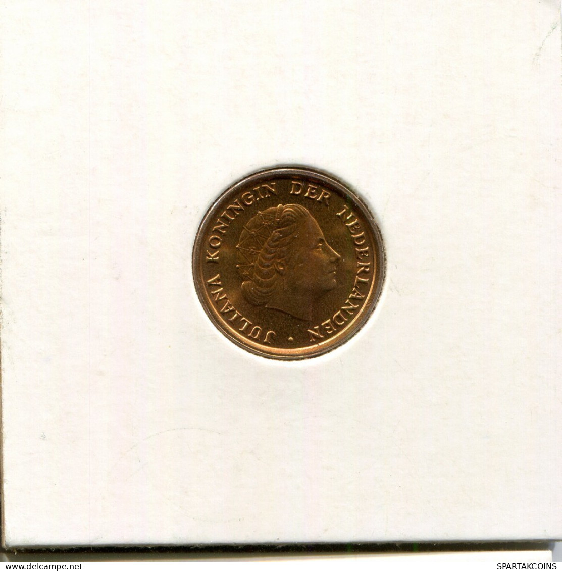 1 CENT 1980 NEERLANDÉS NETHERLANDS Moneda #AR713.E.A - 1948-1980: Juliana