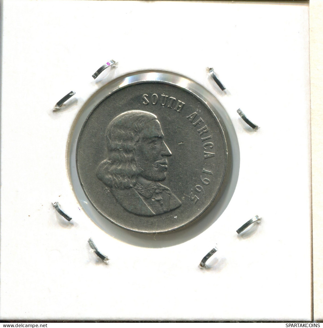 20 CENTS 1965 SOUTH AFRICA Coin #AX188.U.A - Sudáfrica