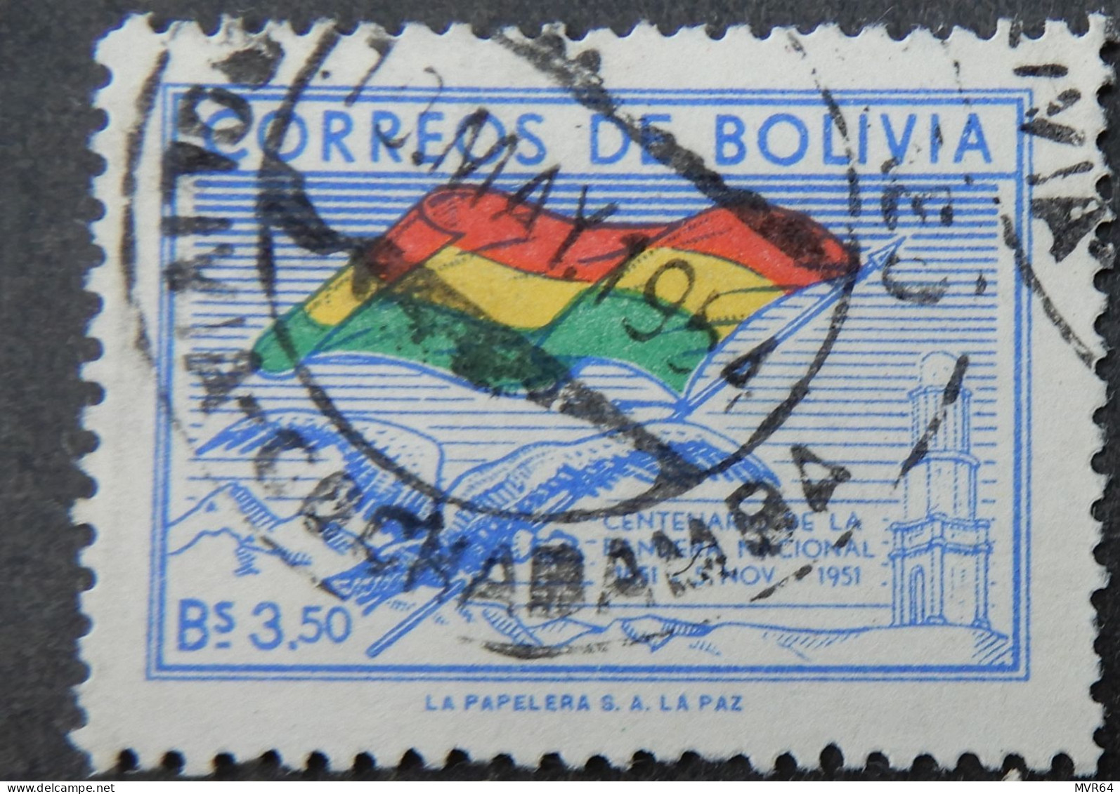 Bolivië Bolivia 1951 (1a) The 5th Anniversary Of The United Nations - Bolivie