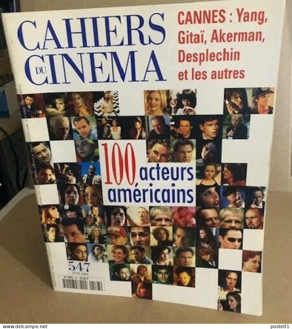 Les Cahiers Du Cinéma N° 547 - Cinéma/Télévision