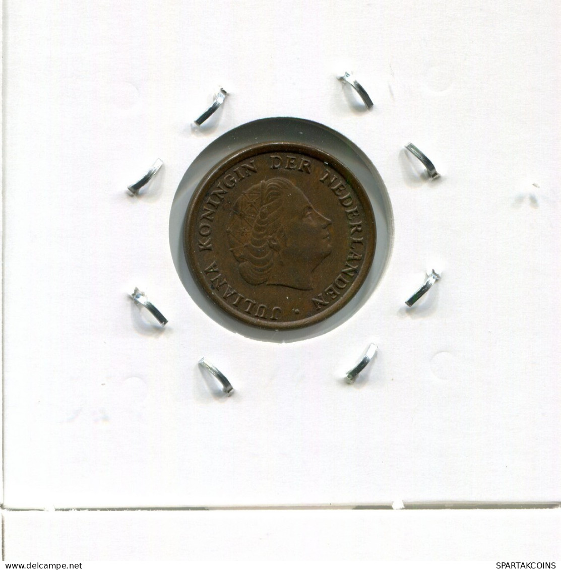 1 CENT 1969 NETHERLANDS Coin #AR538.U.A - 1948-1980 : Juliana