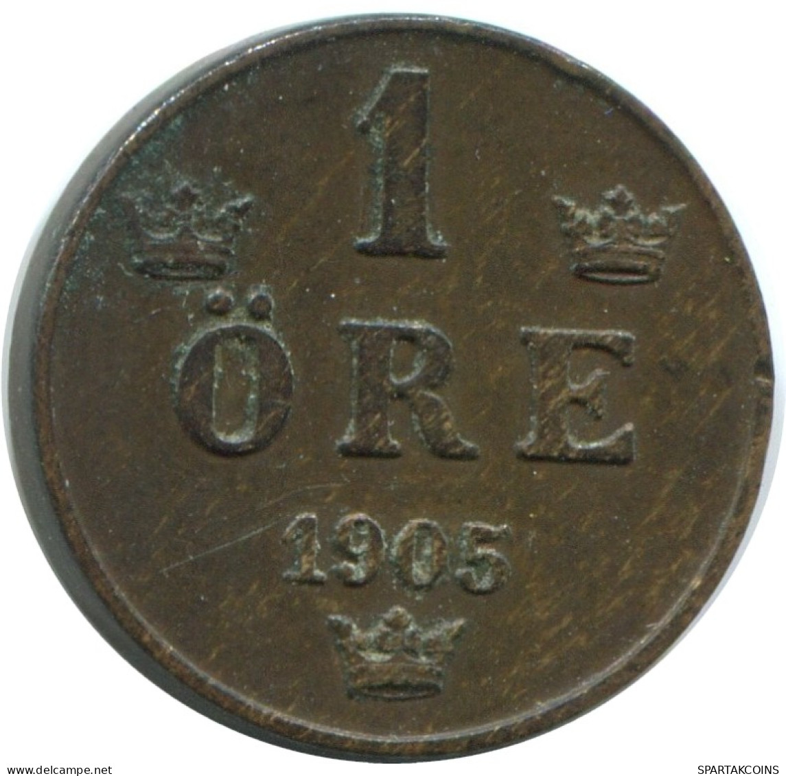 1 ORE 1905 SUECIA SWEDEN Moneda #AD389.2.E.A - Suède