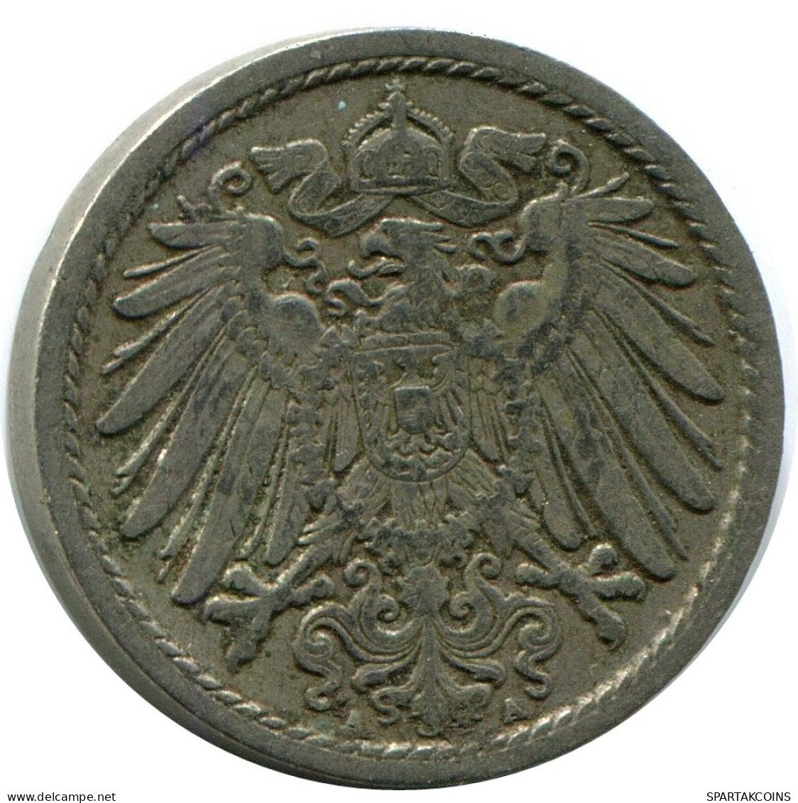 5 PFENNIG 1906 A ALLEMAGNE Pièce GERMANY #DB249.F.A - 5 Pfennig