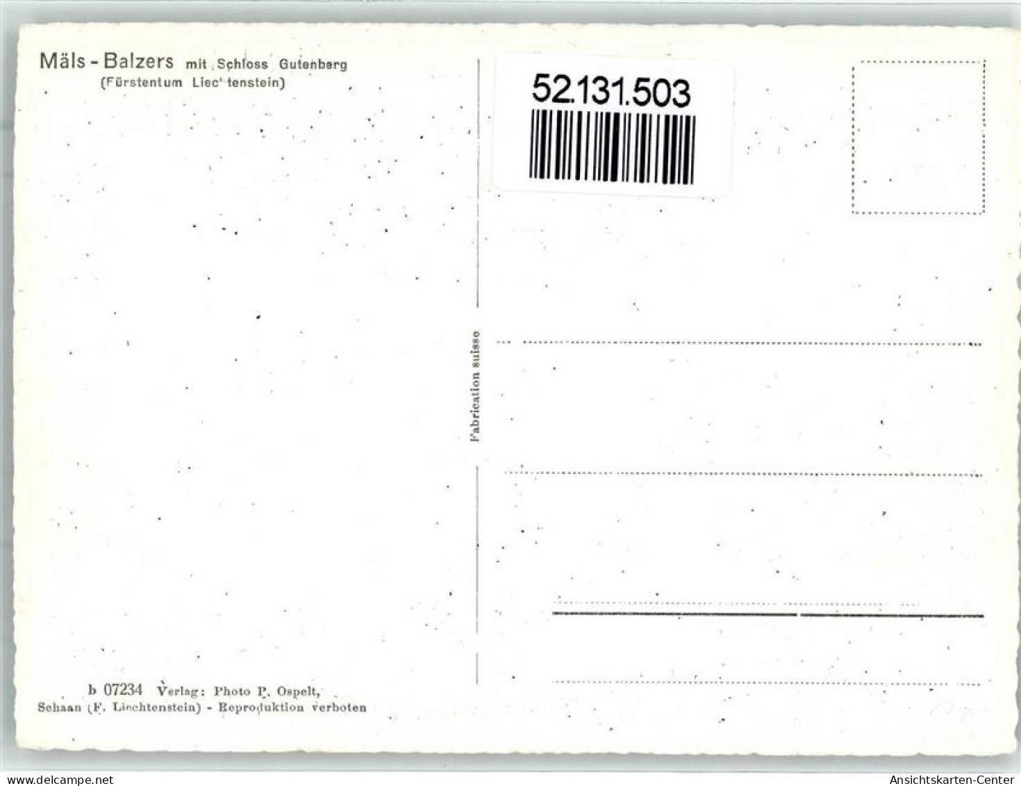 52131503 - Balzers Maels - Liechtenstein