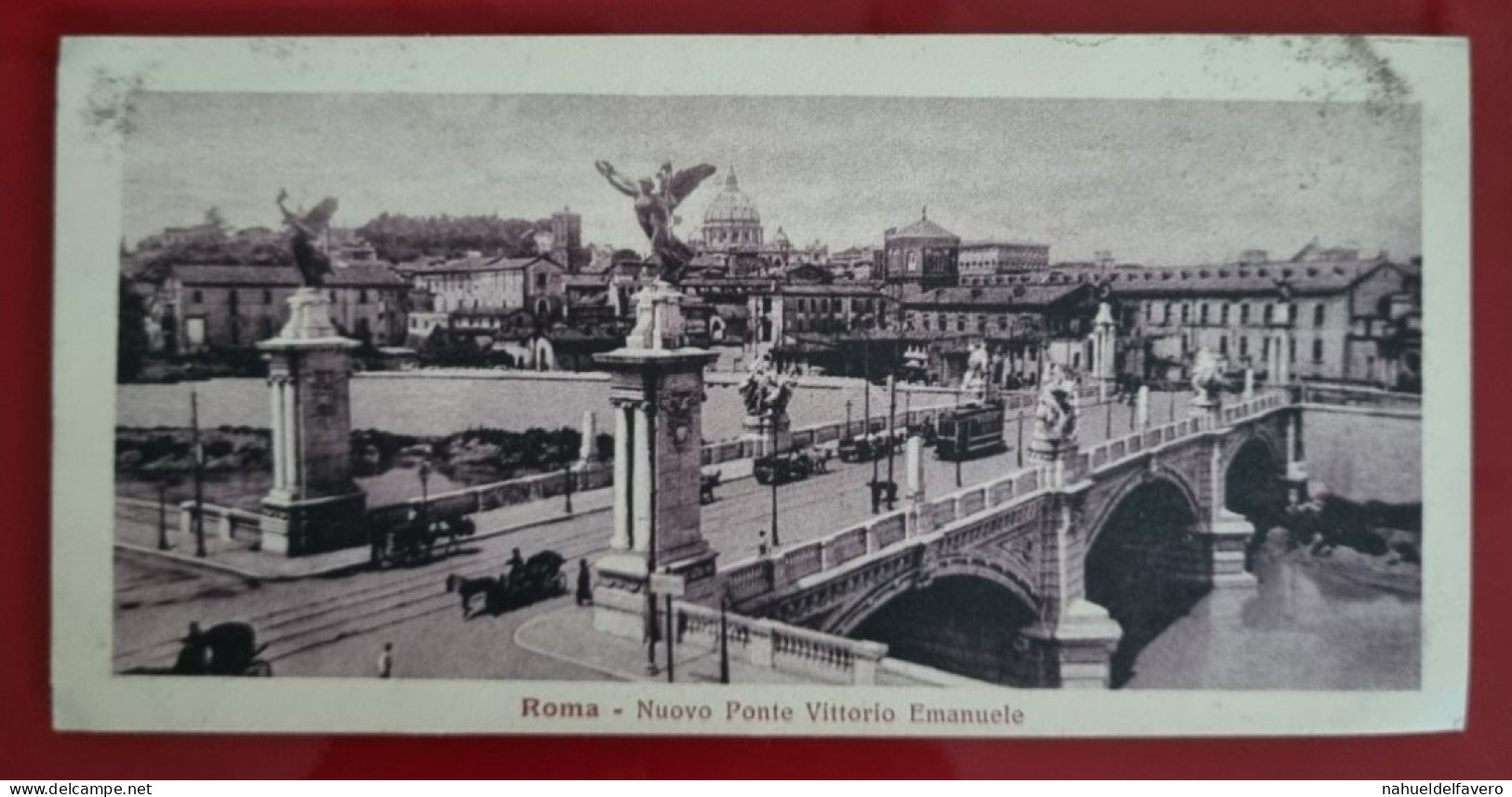 Carta Postale Non Circulée - 14 Cm X 7 Cm - ITALIA - ROMA - NUOVO PONTE VITTORIO EMANUELE - Brücken