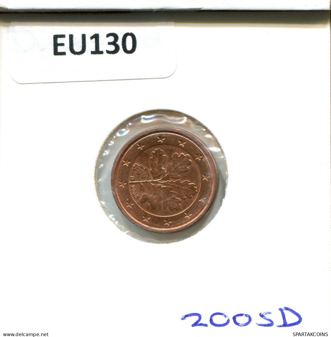 1 EURO CENT 2005 ALLEMAGNE Pièce GERMANY #EU130.F.A - Alemania