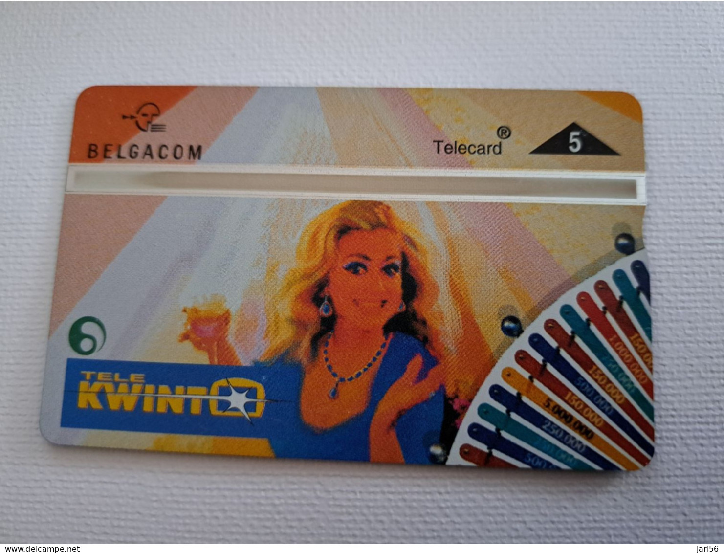 BELGIUM  L & G CARD /  * SERIE  611L/  CARD 5 UNITS/ TELE KWINT      MINT    ** 16578** - With Chip