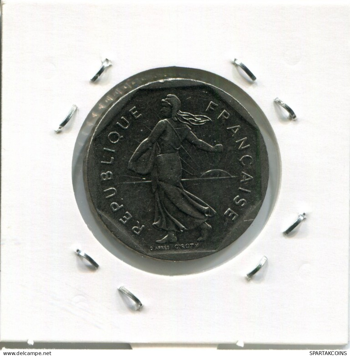 2 FRANCS 1981 FRANCIA FRANCE Moneda Semeuse Moneda #AM356.E.A - 2 Francs