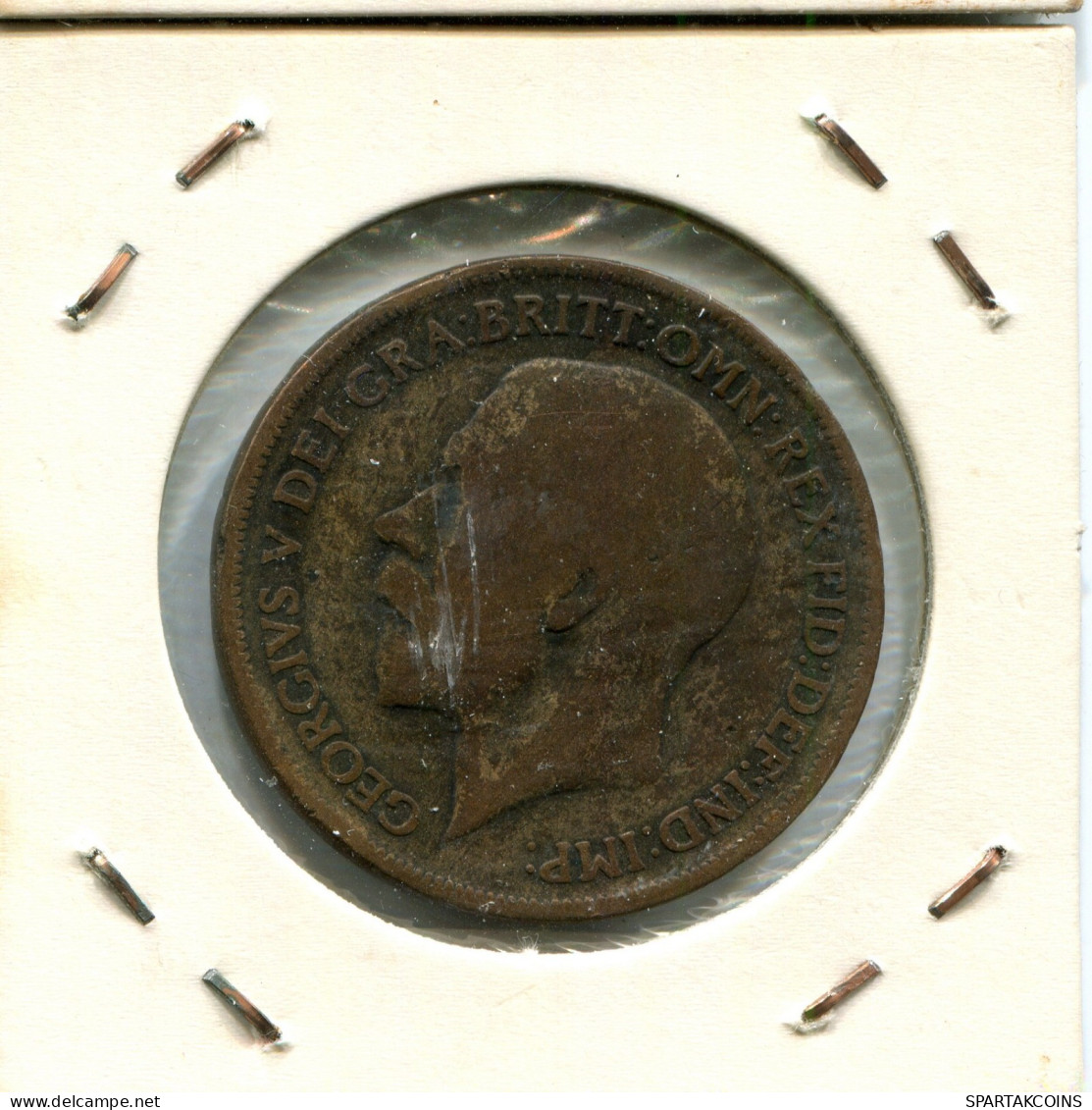 PENNY 1919 UK GROßBRITANNIEN GREAT BRITAIN Münze #AW522.D.A - D. 1 Penny
