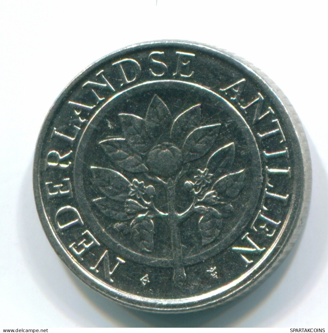 10 CENTS 1991 NIEDERLÄNDISCHE ANTILLEN Nickel Koloniale Münze #S11329.D.A - Antilles Néerlandaises