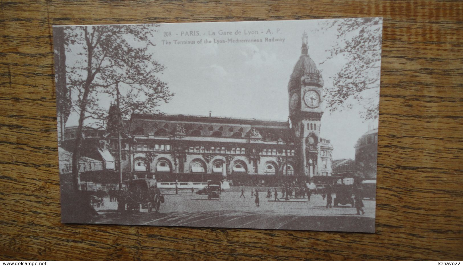 Réédition , Paris , Gare De Lyon - Pariser Métro, Bahnhöfe