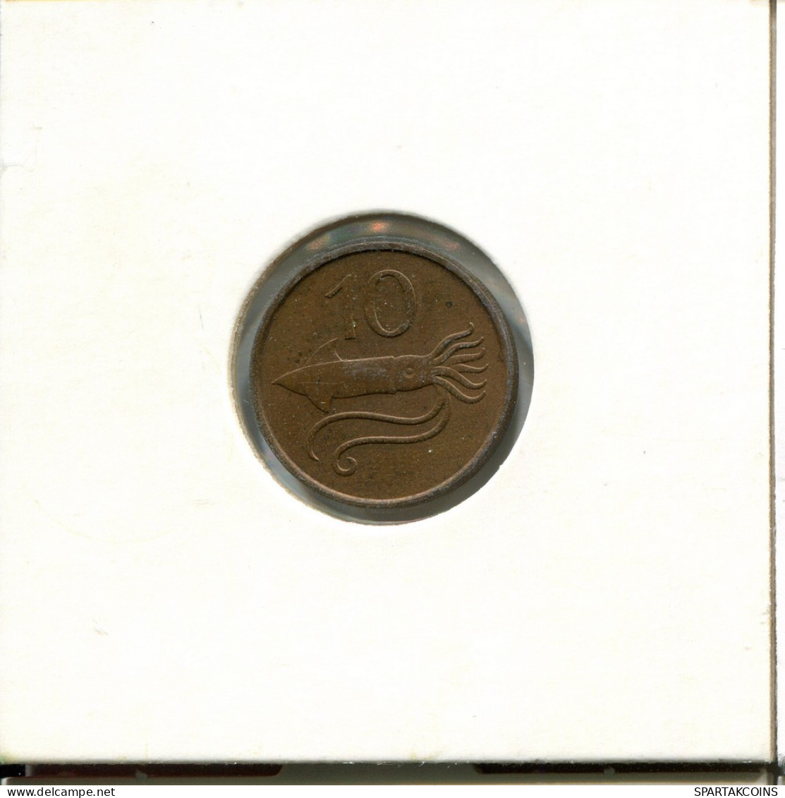 10 AURAR 1981 ISLANDIA ICELAND Moneda #AR599.E.A - Islanda