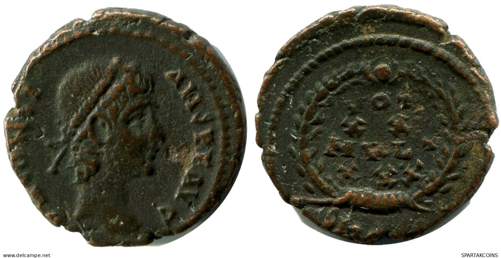 CONSTANS MINTED IN ALEKSANDRIA FROM THE ROYAL ONTARIO MUSEUM #ANC11331.14.D.A - The Christian Empire (307 AD Tot 363 AD)