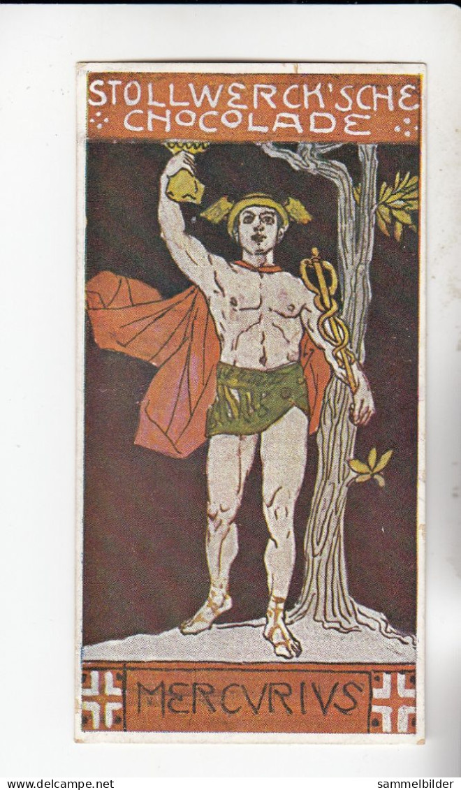 Stollwerck Album No 1 Mythologie Der Griechen Und Römer Hermes  (Merkuro) Gruppe 23 #5 Von 1897 - Stollwerck