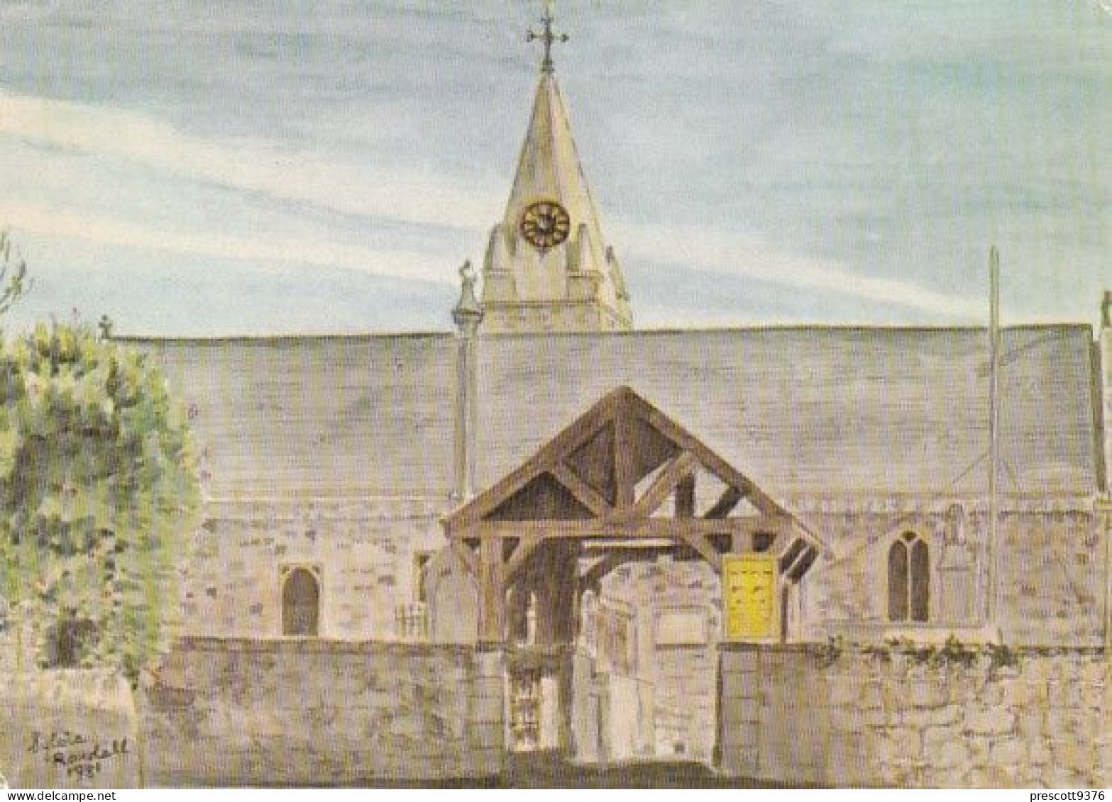 St Margueritede La Foret, Church Guernsey - Unused Postcard - C.I1 - Guernsey