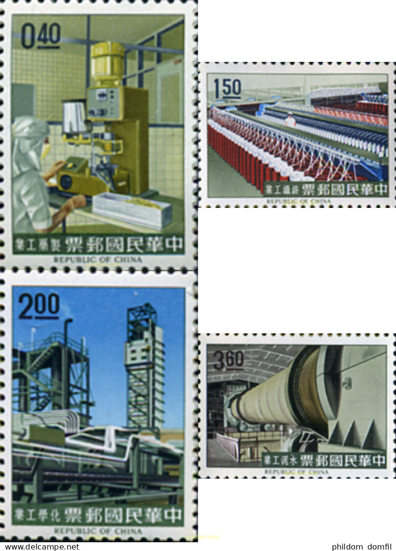 314600 MNH CHINA. FORMOSA-TAIWAN 1964 INDUSTRIA - Unused Stamps
