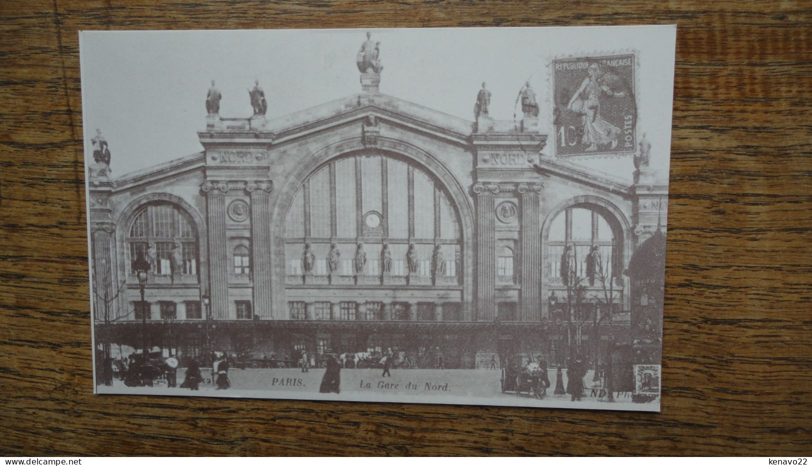 Réédition , Paris , Gare Du Nord - Pariser Métro, Bahnhöfe