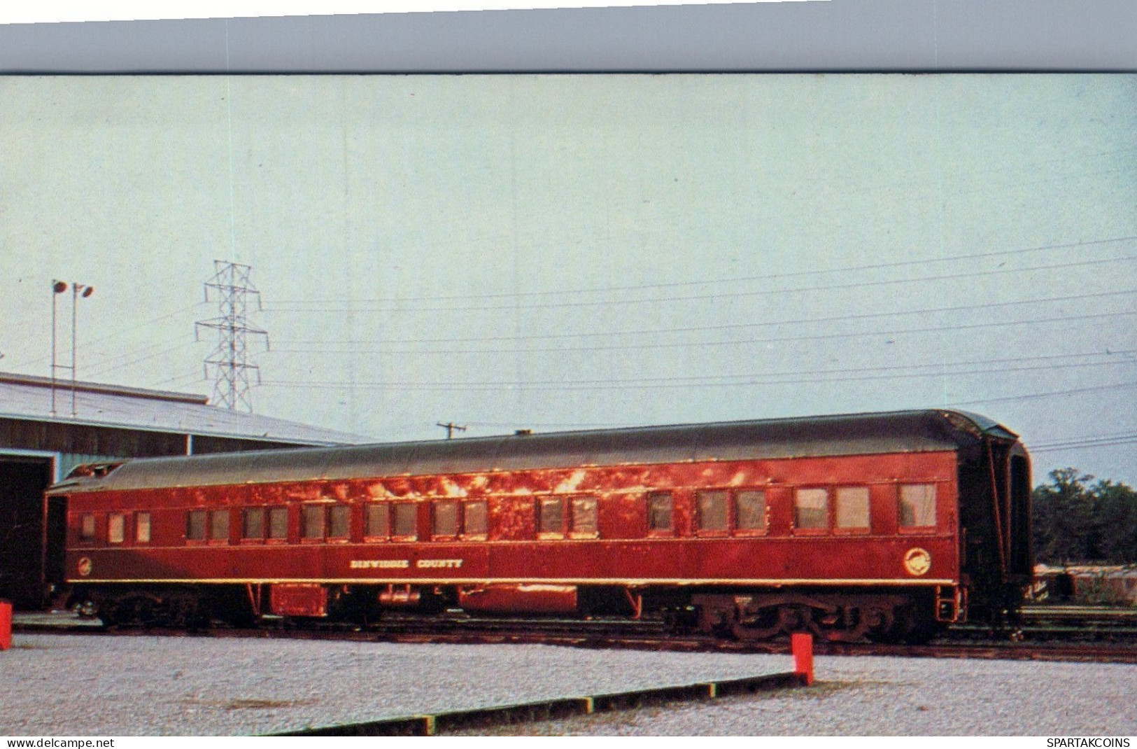 TREN TRANSPORTE Ferroviario Vintage Tarjeta Postal CPSMF #PAA623.A - Eisenbahnen
