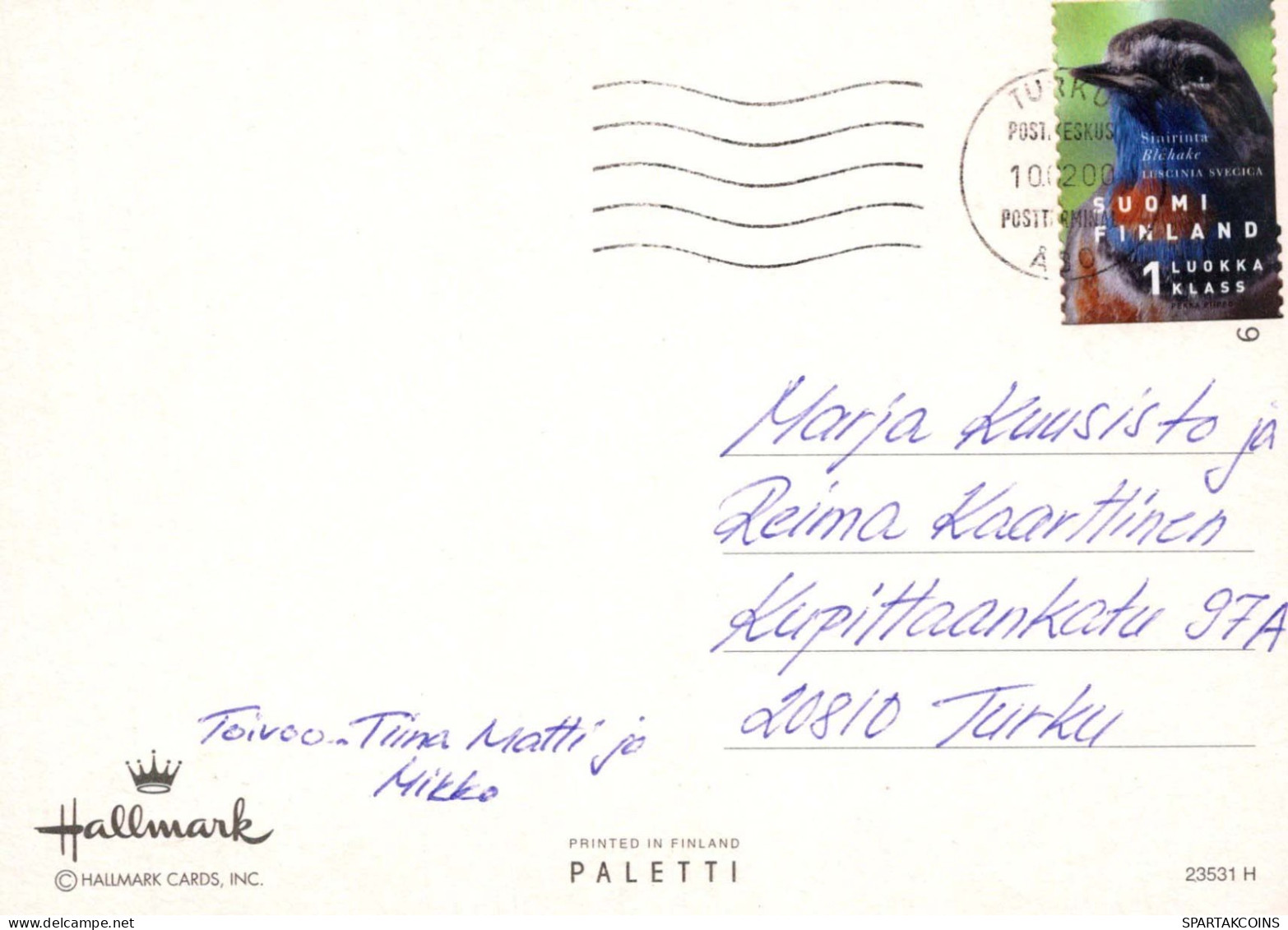 FLEURS Vintage Carte Postale CPSM #PBZ807.A - Blumen