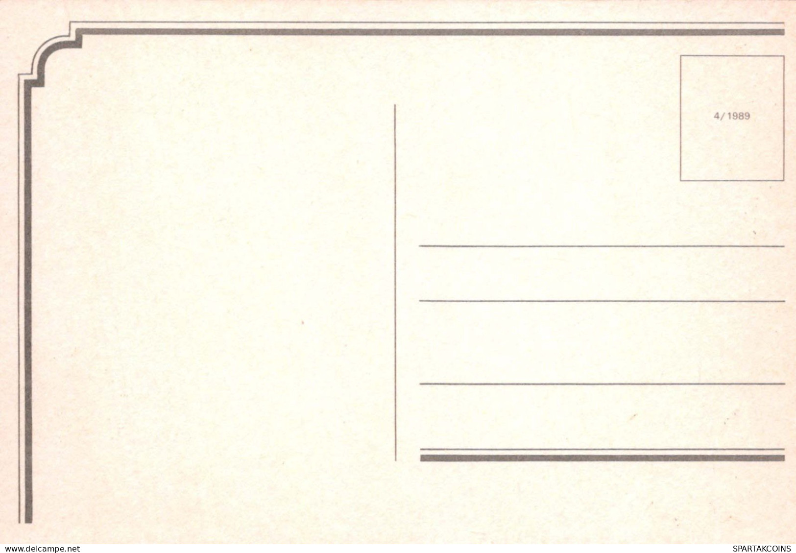 FLORES Vintage Tarjeta Postal CPSM #PBZ695.A - Blumen