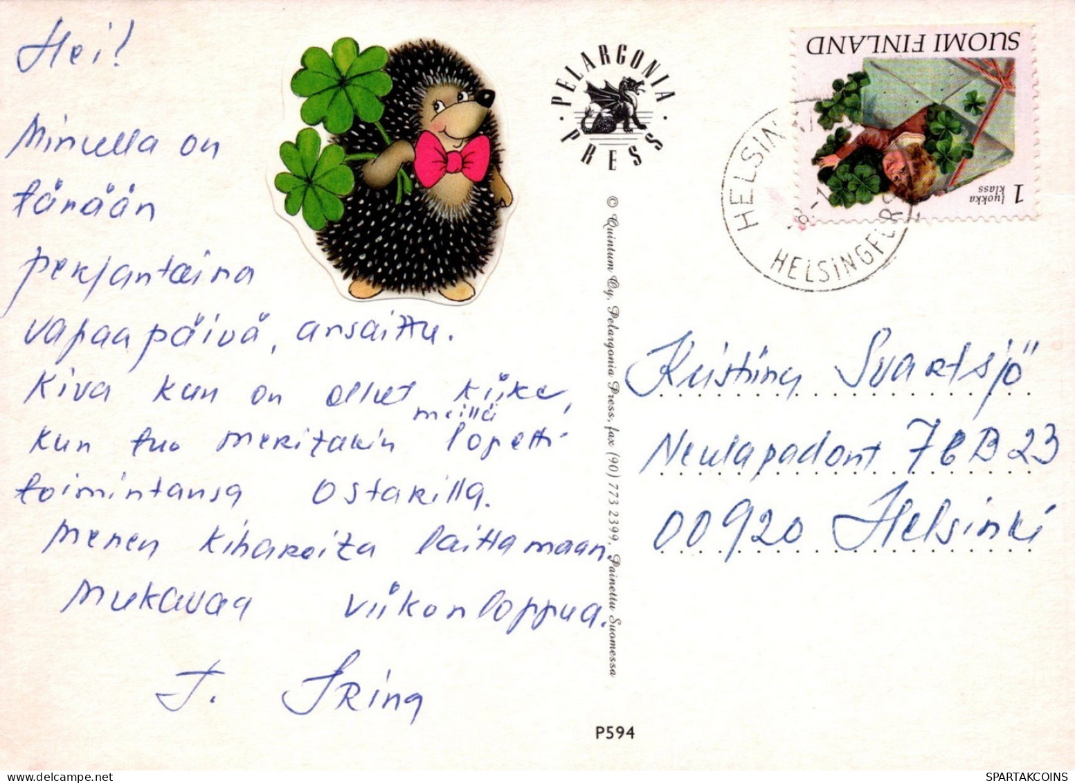 MONO Animales Vintage Tarjeta Postal CPSM #PAN978.A - Singes