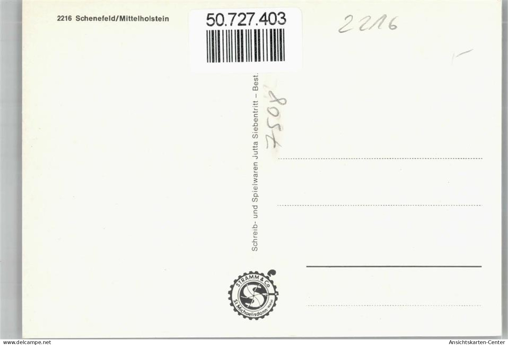 50727403 - Schenefeld , Mittelholst - Autres & Non Classés