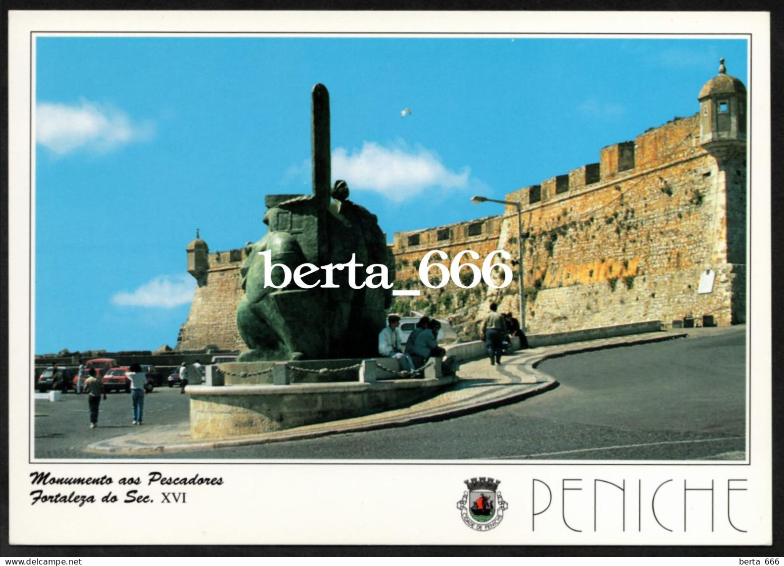 Portugal * Peniche Monumento Aos Pescadores E Fortaleza * Monument And Fortress - Portalegre