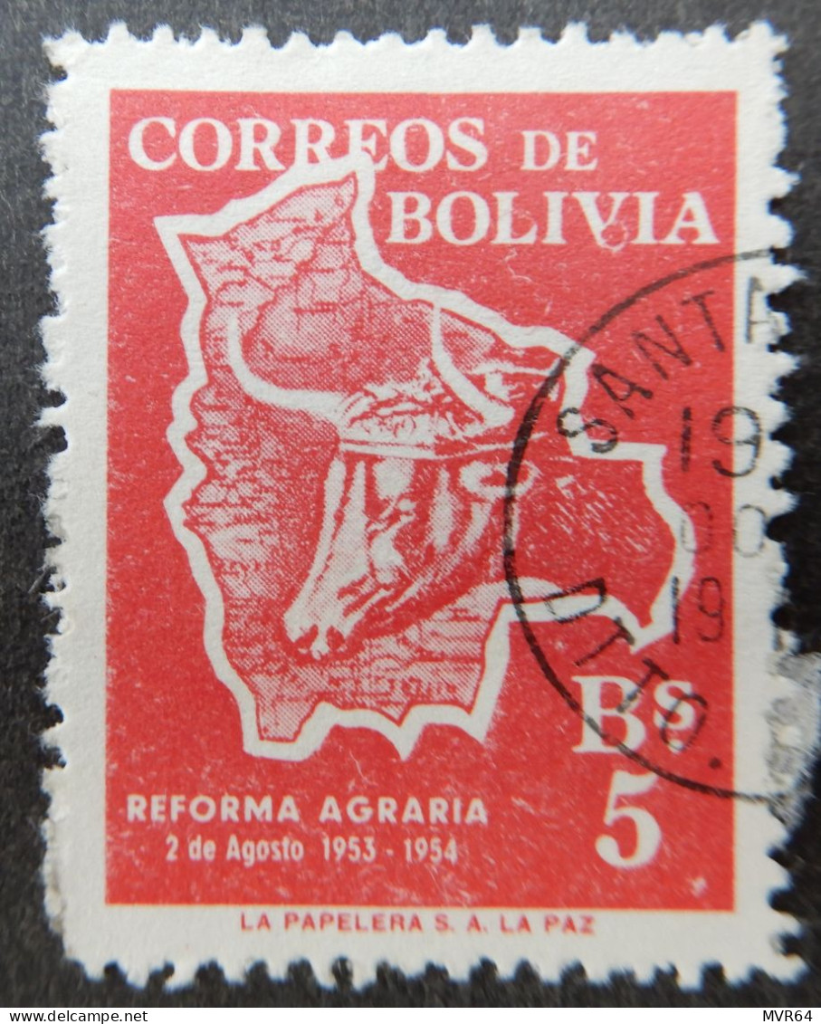 Bolivië Bolivia 1953 1954 (1) The 1st Anniversary Of The Agrarian Reform - Bolivia