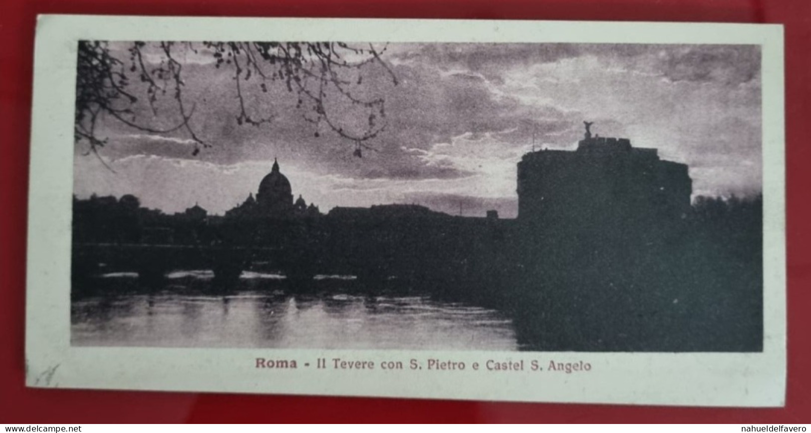 Carta Postale Non Circulée - 14 Cm X 7 Cm - ITALIA - ROMA - TEVERE CON S. PIETRO E CASTEL S. ANGELO - San Pietro