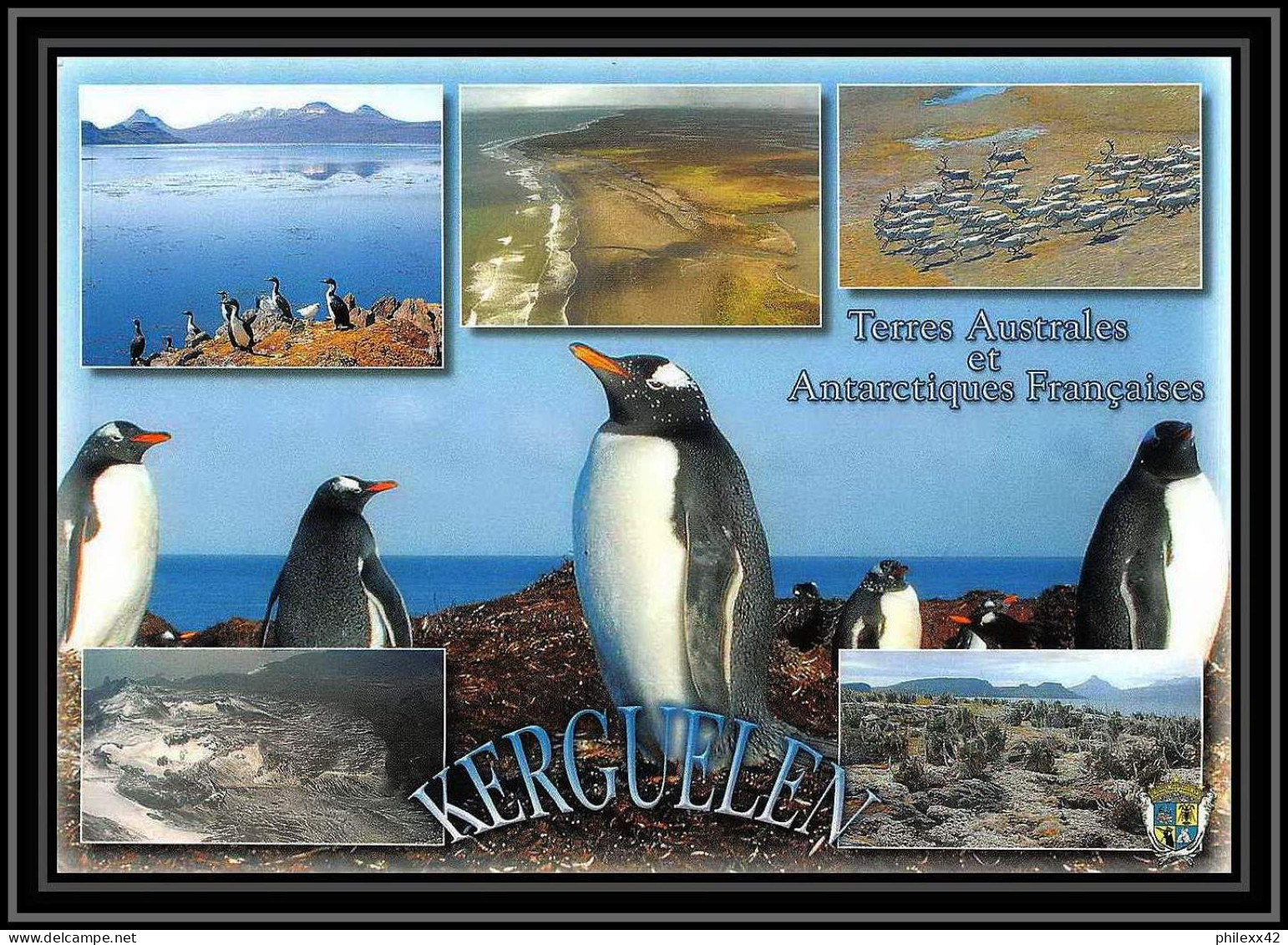 2743 ANTARCTIC Terres Australes (taaf)-carte Postale Dufresne 2 Signé Signed Op 2007/1 N°448 KERGUELEN 17/4/2007 - Storia Postale