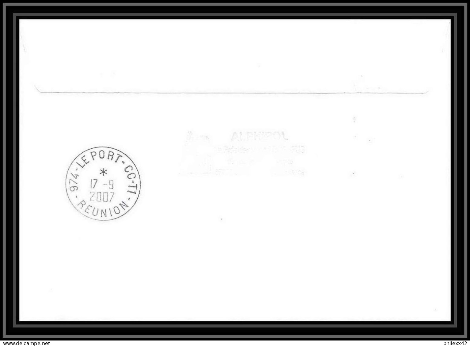 2648 ANTARCTIC Terres Australes TAAF Lettre Cover Dufresne 2 58 éme Mission TERRAND N°461 1/1/2007 - Antarctic Expeditions