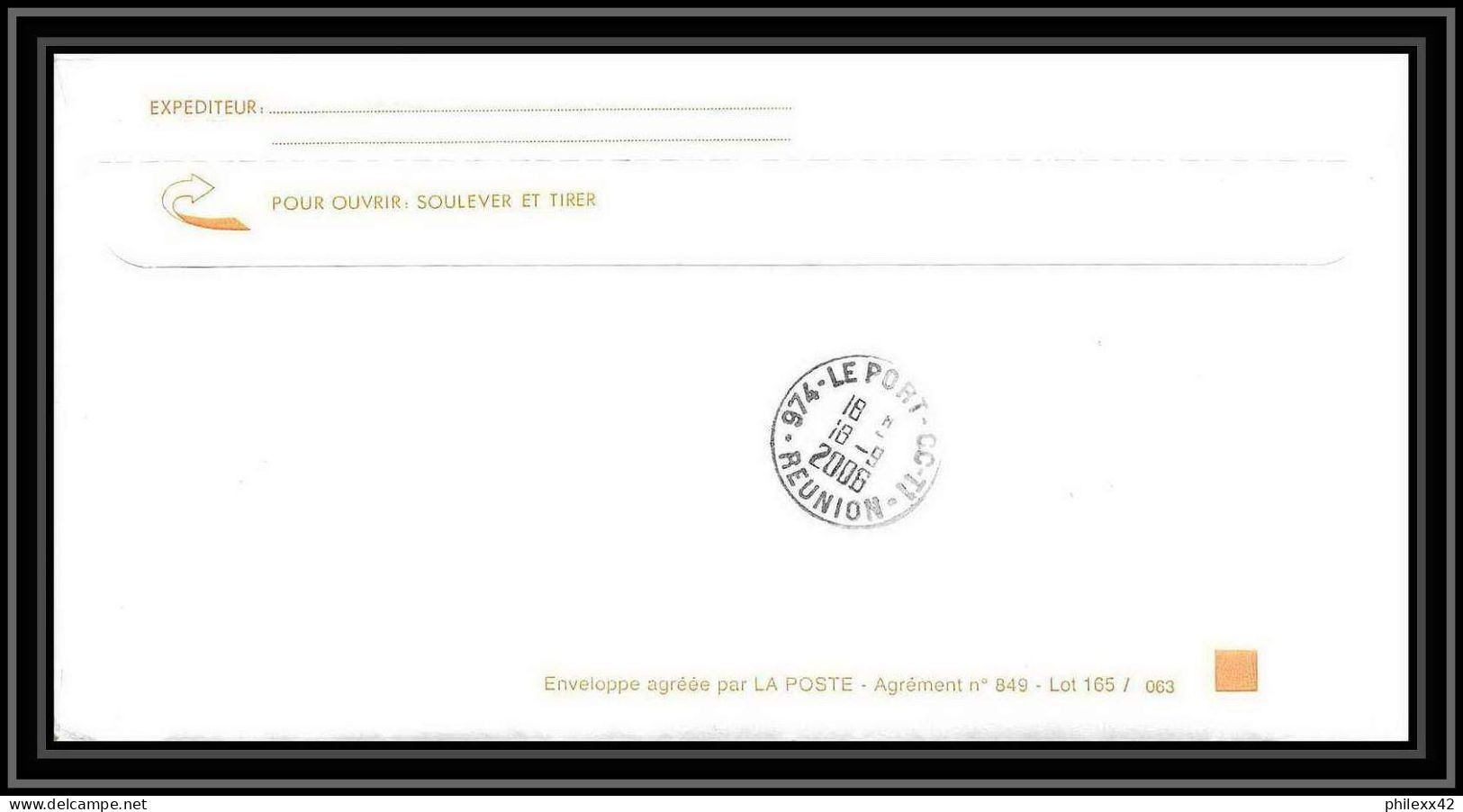 2596 ANTARCTIC Terres Australes LETTRE Dufresne 2 Signé Signed Op 2006/2 Dernière Rotation De Gauthier 29/8/2006 N°415 - Storia Postale