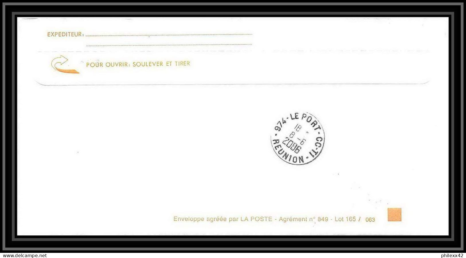 2580 ANTARCTIC Rangun -Lettre Cover Dufresne 2 Signé Signed Transit Maurice Thailande 8/6/2006 N°429 Obl Griffe - Antarctic Expeditions