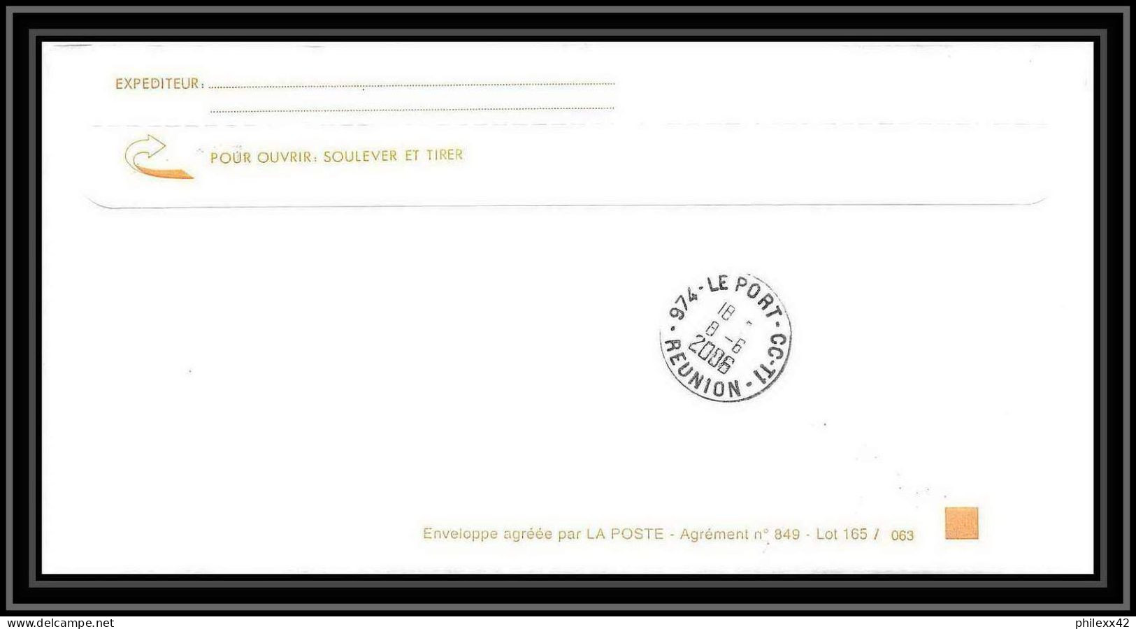 2580 ANTARCTIC Rangun -Lettre Cover Dufresne 2 Signé Signed Transit Maurice Thailande 8/6/2006 N°429 Obl Griffe - Spedizioni Antartiche