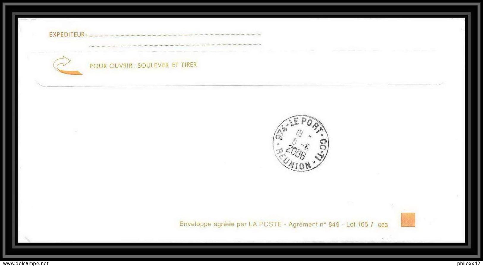 2582 ANTARCTIC Rangun -Lettre Cover Dufresne 2 Signé Signed Transit Maurice Thailande 8/6/2006 N°429 - Briefe U. Dokumente