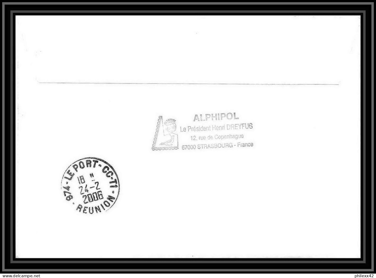 2528 ANTARCTIC Terres Australes TAAF Lettre Cover Dufresne 2 43 ème Mission 10/11/2005 N°434 Signé Signed - Storia Postale