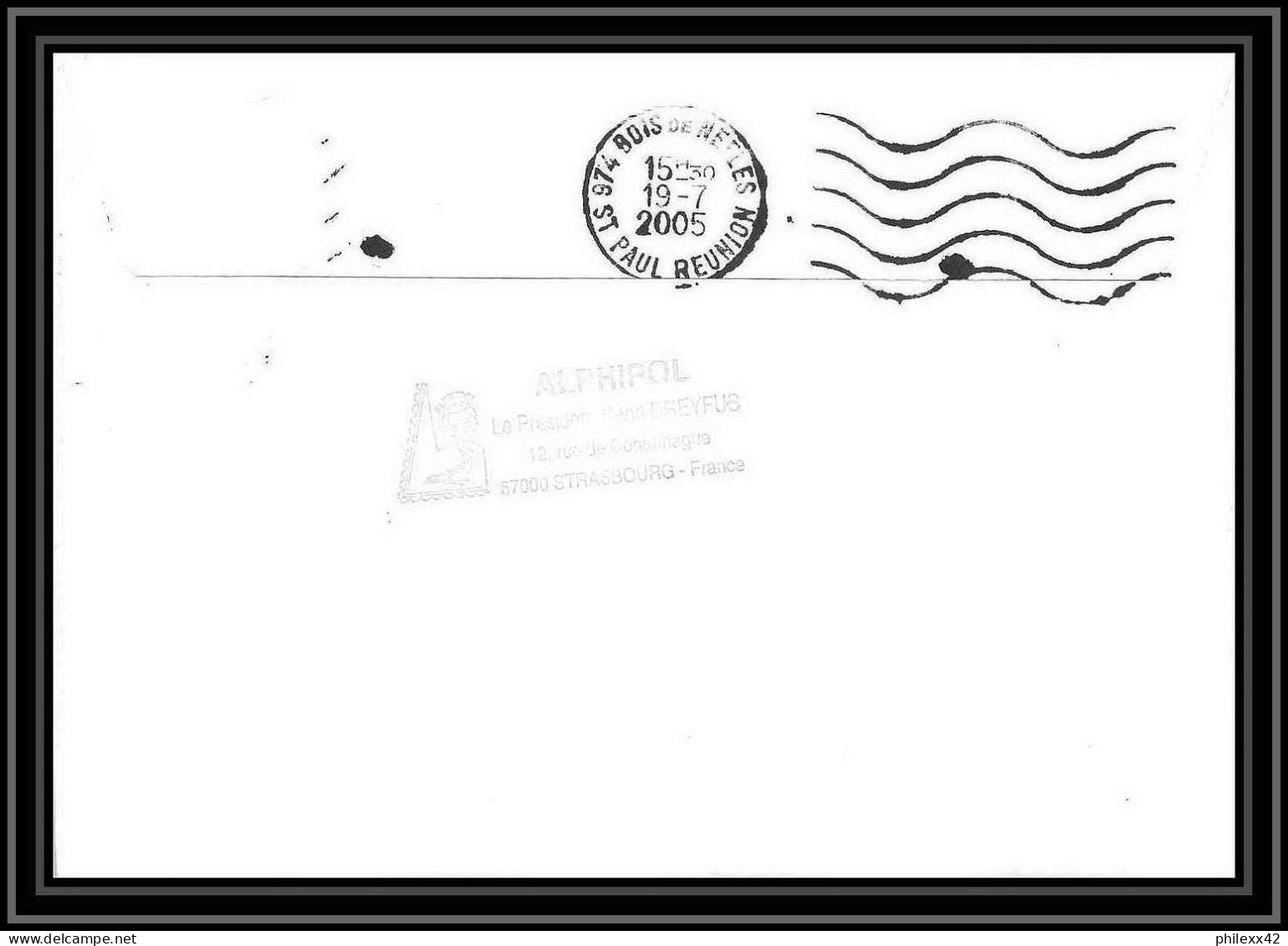 2506 ANTARCTIC Terres Australes TAAF Lettre Cover Dufresne 2 Signé Signed Md 148 N°409 19/7/2005 - Lettres & Documents