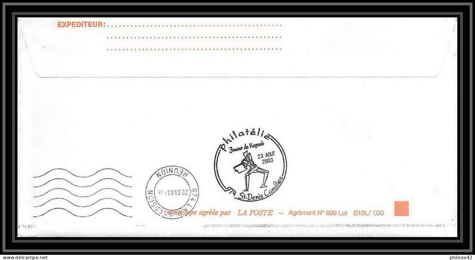2403 Dufresne 2 Signé Signed Op 2003/2 Crozet 2003 N°348 ANTARCTIC Terres Australes (taaf) Lettre Cover Manchot Penguin - Antarctic Expeditions