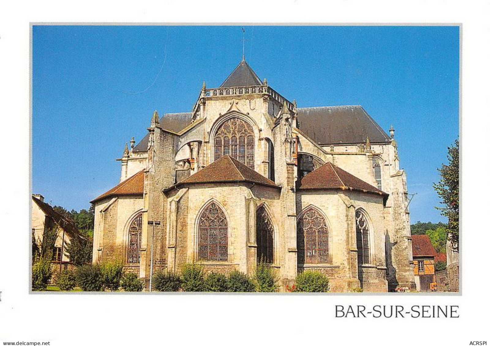 BAR SUR SEINE Au Pied De L Eglise Des XVIe XVIIes 9(scan Recto-verso) MA1115 - Bar-sur-Seine