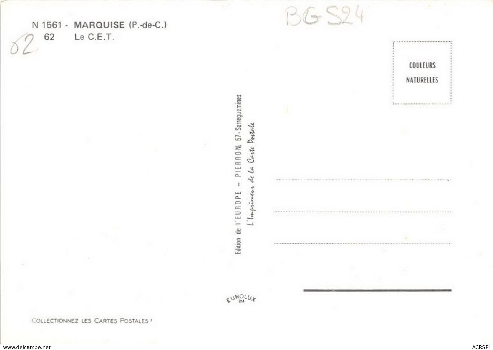 MARQUISE Le CET 3(scan Recto-verso) MA1110 - Marquise